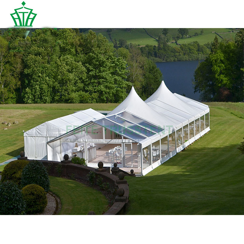 Mixed Party Tent Event Wedding Marquee Party Tents High Top Hat Trade+Show+Tent