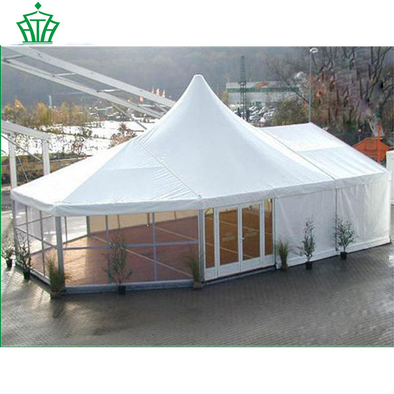 Mixed Party Tent Event Wedding Marquee Party Tents High Top Hat Trade+Show+Tent