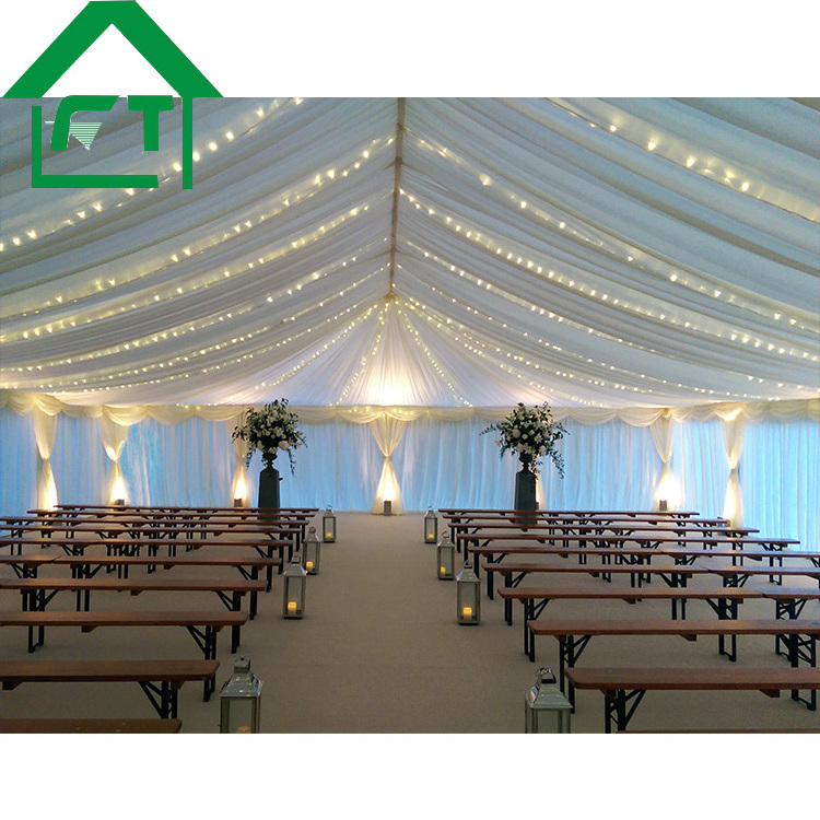 30m x 40m heavy duty white marquee tent for event, outdoor white wedding decoration event tent party marquee