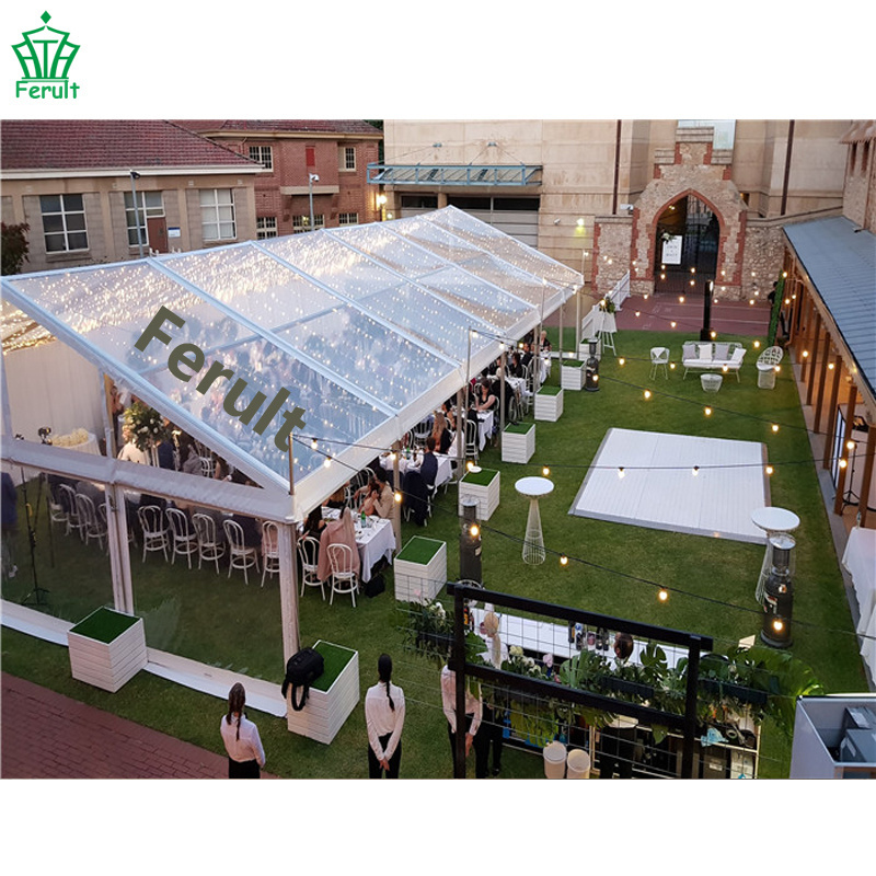 Best Selling Aluminum Frame Clear Roof Marquee 20x30 Party Wedding Tent