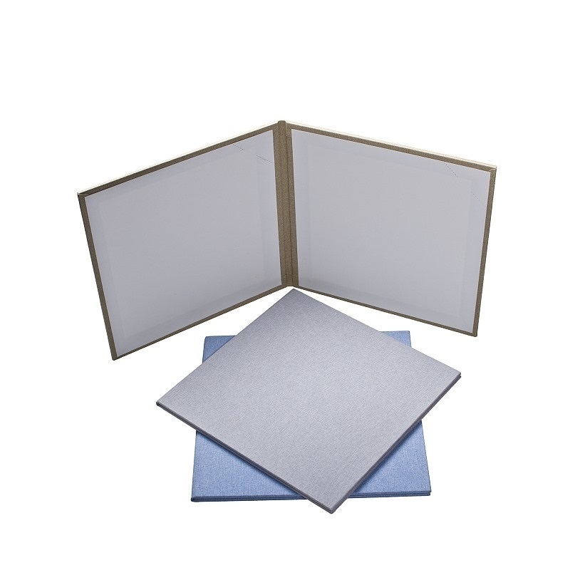 8x8 linen leather Photo Folder Picture Frame