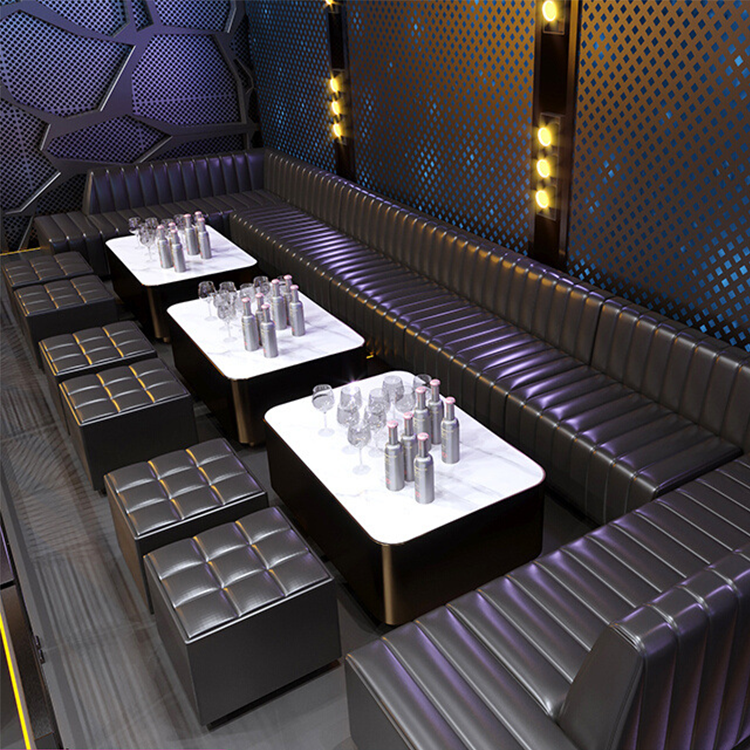 Bar furniture/ KTV/ night club/led cube table KTV furniture sofa wholesale hookah lounge furniture