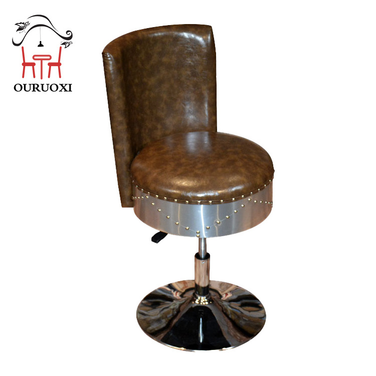 Luxury VintageLiving Room Furniture Aviation Egg chair Office Use Swivel Lounge Chair Aviation Egg Chair