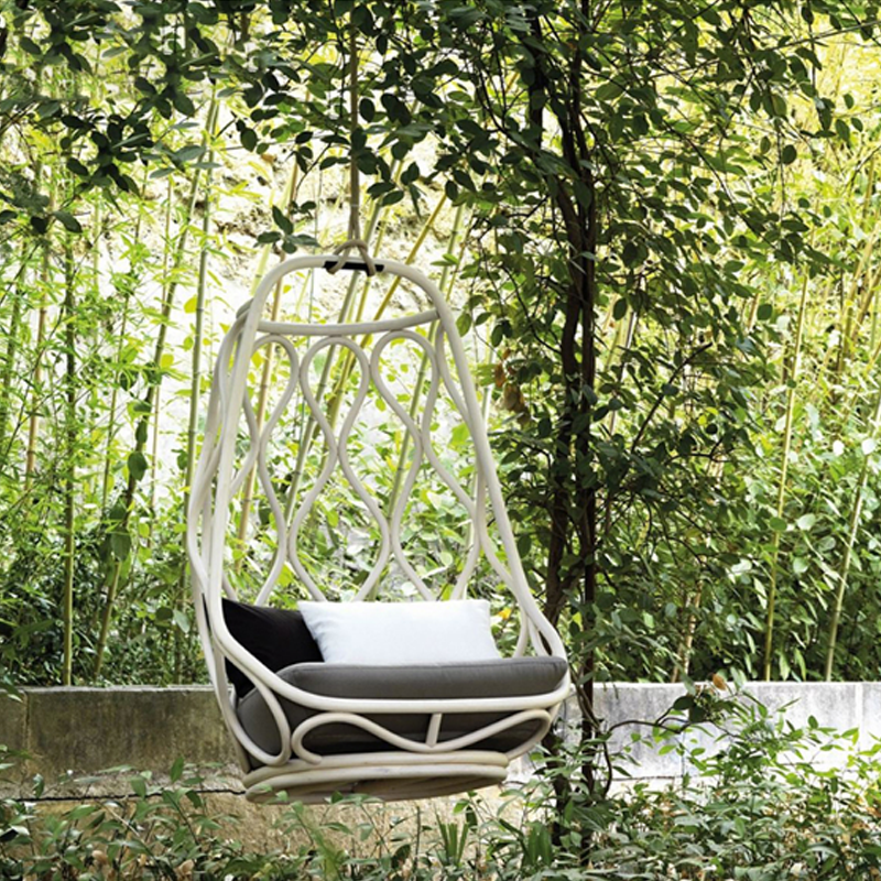 Patio Watcher Hammock Chair Hanging Macrame Swing