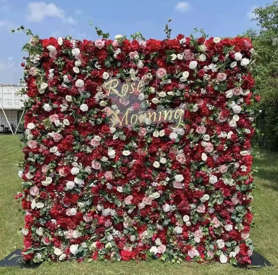 New Design Artificial Flower Wall Wedding Floral Panels Other Wedding Decorations