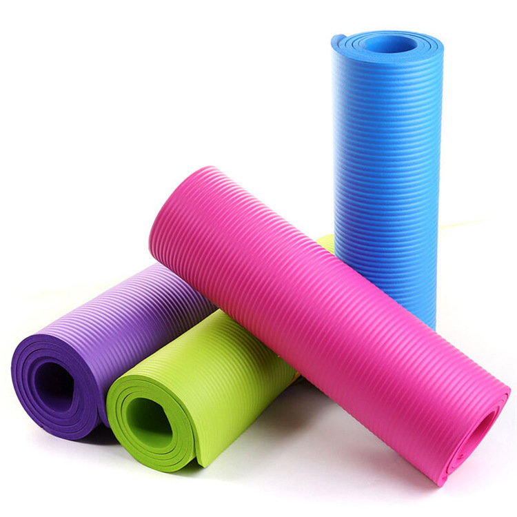 ONESTAR SPORTS Wholesale Custom Logo High Quality Non Slip Waterproof Eco Friendly Natural Rubber Printed New Exercise NBR Yoga