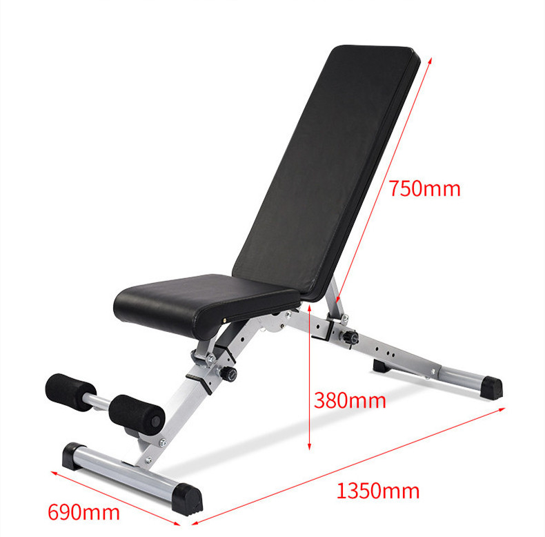 ONESTAR SPORTS Factory Hot Selling Home Gym Fitness Equipment For Body Building Adjustable Foldable Weight Bench