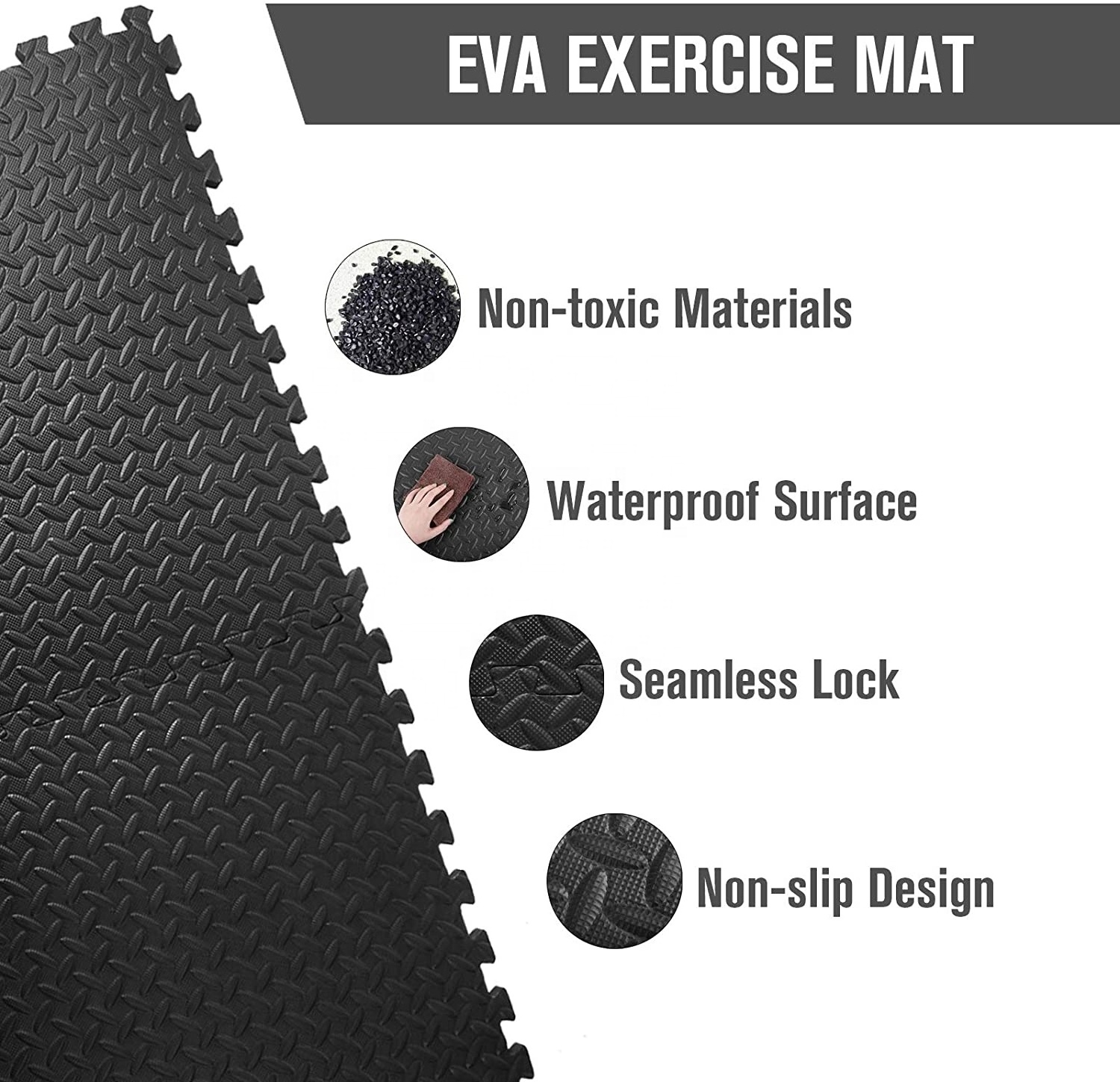 ONESTARSPORTS Wholesale Kung Fu Eva Foam Puzzle Innerlocking Floor Mats Taekwondo Judo Tatami Jiujitsu Karate Mat