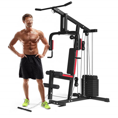 ONESTARSPORTS Multifunction Home Gym System Weight Training Exercise Workout Equipment Fitness Strength Machine