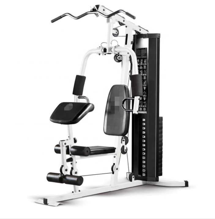 ONESTARSPORTS Home Gym System Workout Station With 75kg Of Resistance Multi Functional Trainer Compact Gym