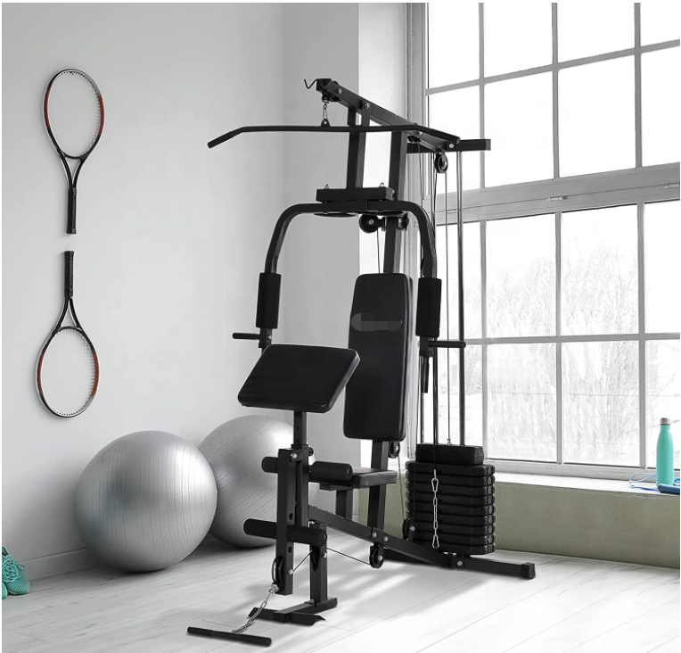 ONESTARSPORTS Multifunction Home Gym System Station Weight Training Exercise Workout Equipment Fitness Strength Machine