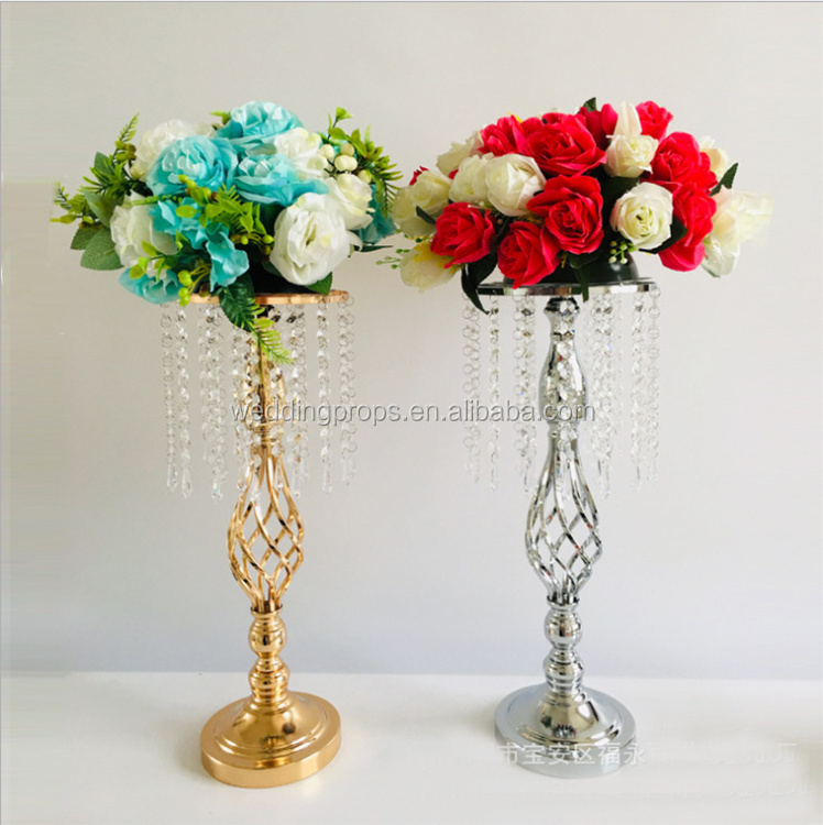 High Quality Metal Candle Holder Stands Table Centerpiece For Wedding Decoration