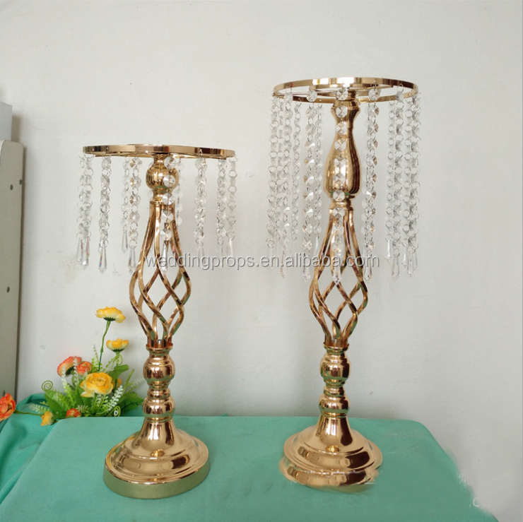 High Quality Metal Candle Holder Stands Table Centerpiece For Wedding Decoration