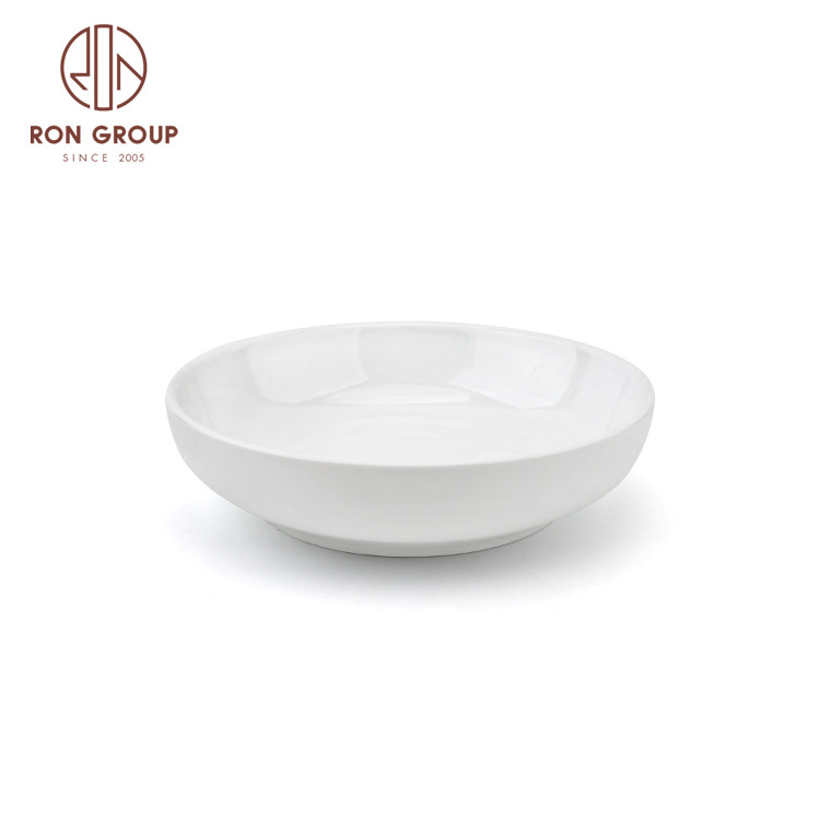 china manufacturer hotel restaurant wedding flat plate tableware items white crockery sets