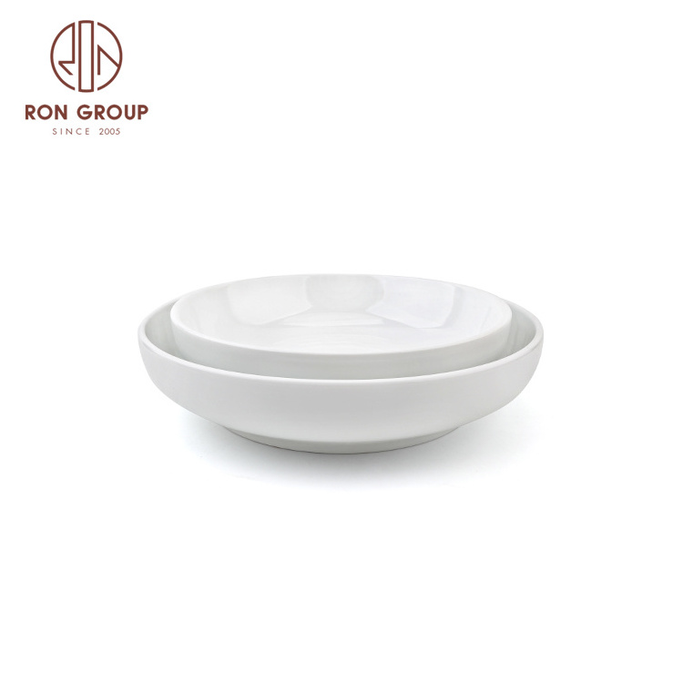 china manufacturer hotel restaurant wedding flat plate tableware items white crockery sets