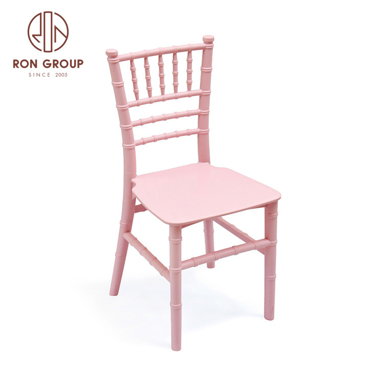 cheap price stacking children chiavari chairs plastic resin kids party Tiffany Chairs kids chivari chairs for party events