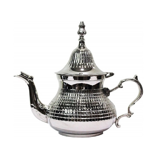 Luxury Design Handmade Brass Coffee &Tea Pot For Home Hotel Table Ware Tea Pot Customized Size Wholesale Brass Coffee  & Teapot