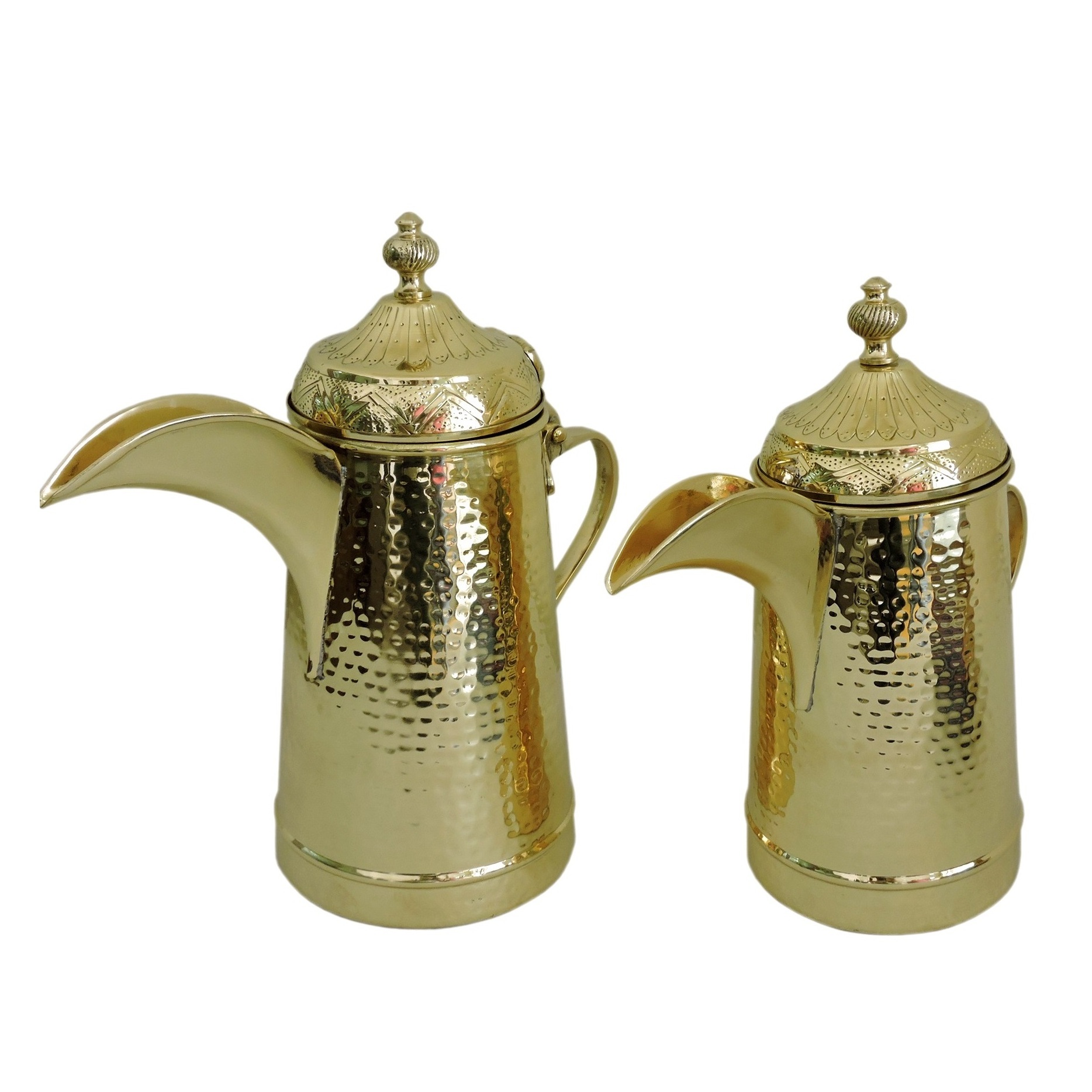 Gold Finished Metal Dallah Premium Quality handmade Designer Fancy Teapot Classic Stylish Kitchen Ware Luxury metal Coffee Pot