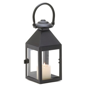 Black Color Metal Lantern Small Size Handmade Designer Wholesale Candle Holder Church Decoration Luxury metal Lantern