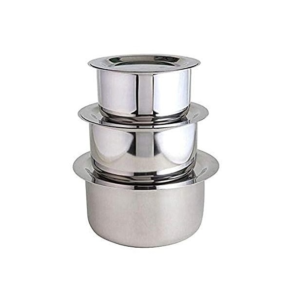 Home Kitchen Ware Steel Cooking Pot latest Arrival Wholesale Food Pot Indian Stylish Designer Steel Cooking Pot