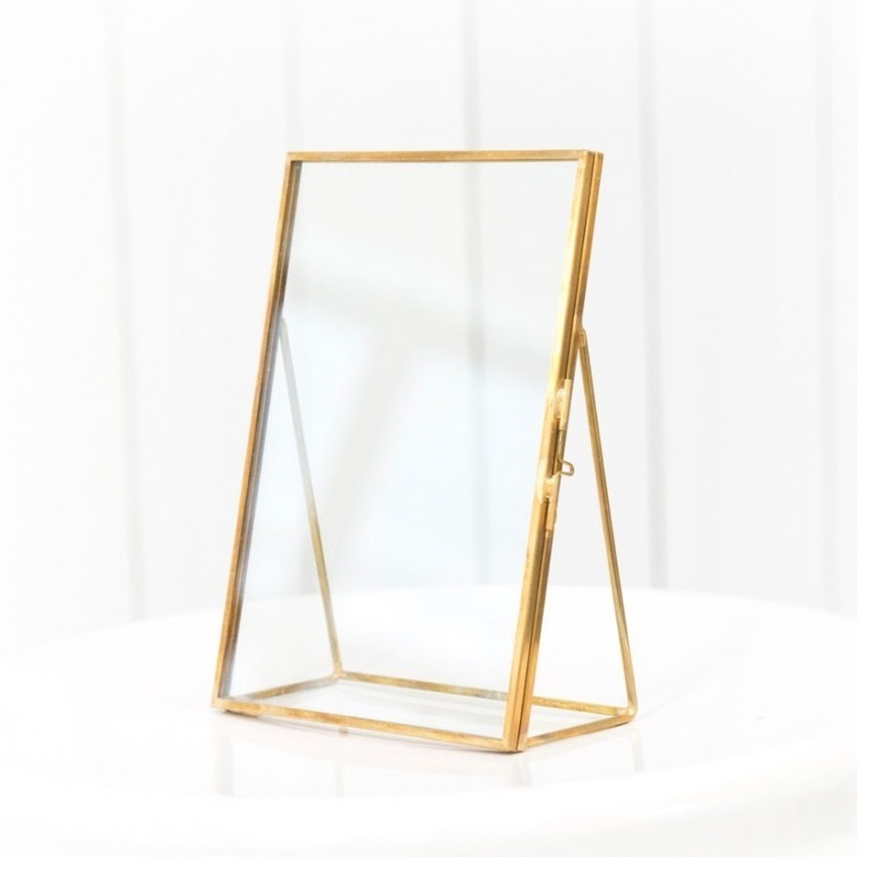 Wall Hanging Metal Photo Frame Premium Quality Handmade Fancy Photo Holder Hexagon Shape Decorative Wall hanging Photo Frame