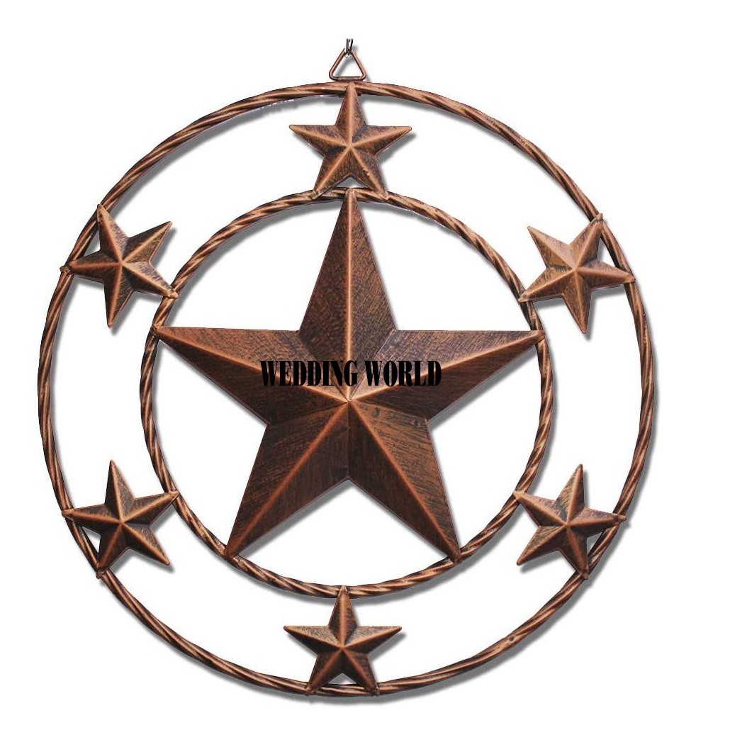 New Decorative Design Star Top Selling Handmade New Decorative Design Classic Stylish New Galvanized Rustic Star At Best Price