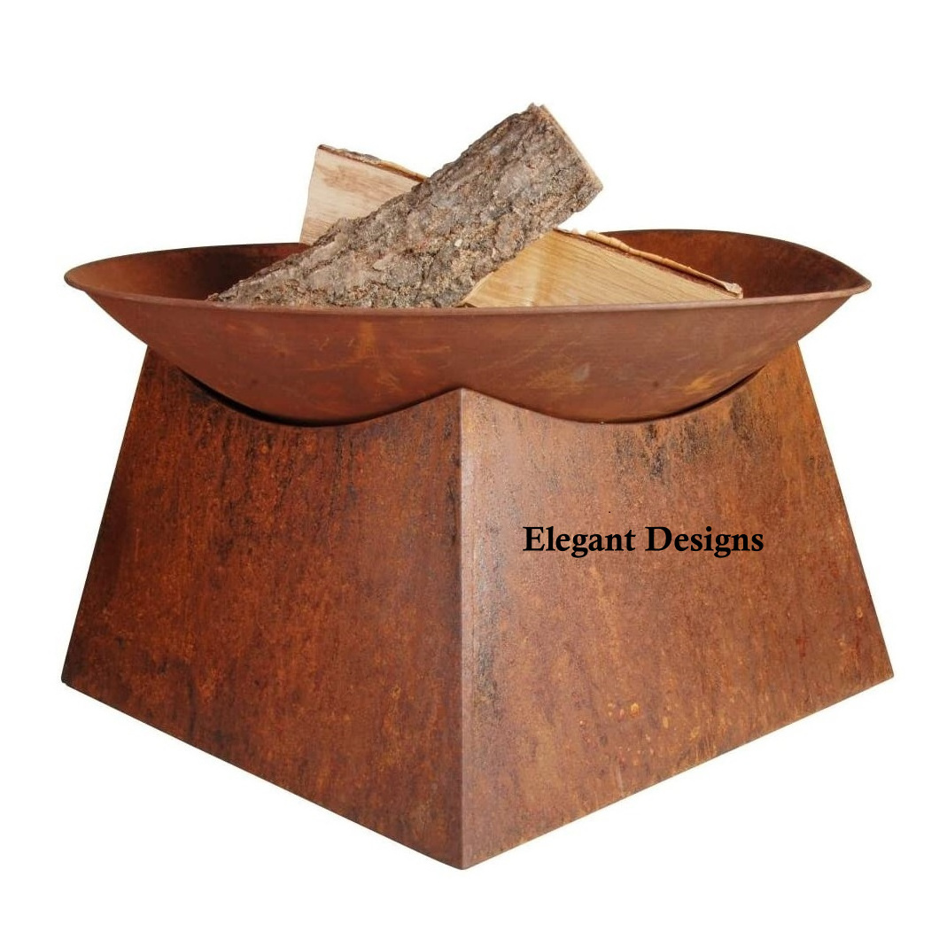 Copper Hammered Fire Pit Premium Quality Affordable Wholesale Fire Pit Classic Designer Round Shape Fancy Metal Fire Pit