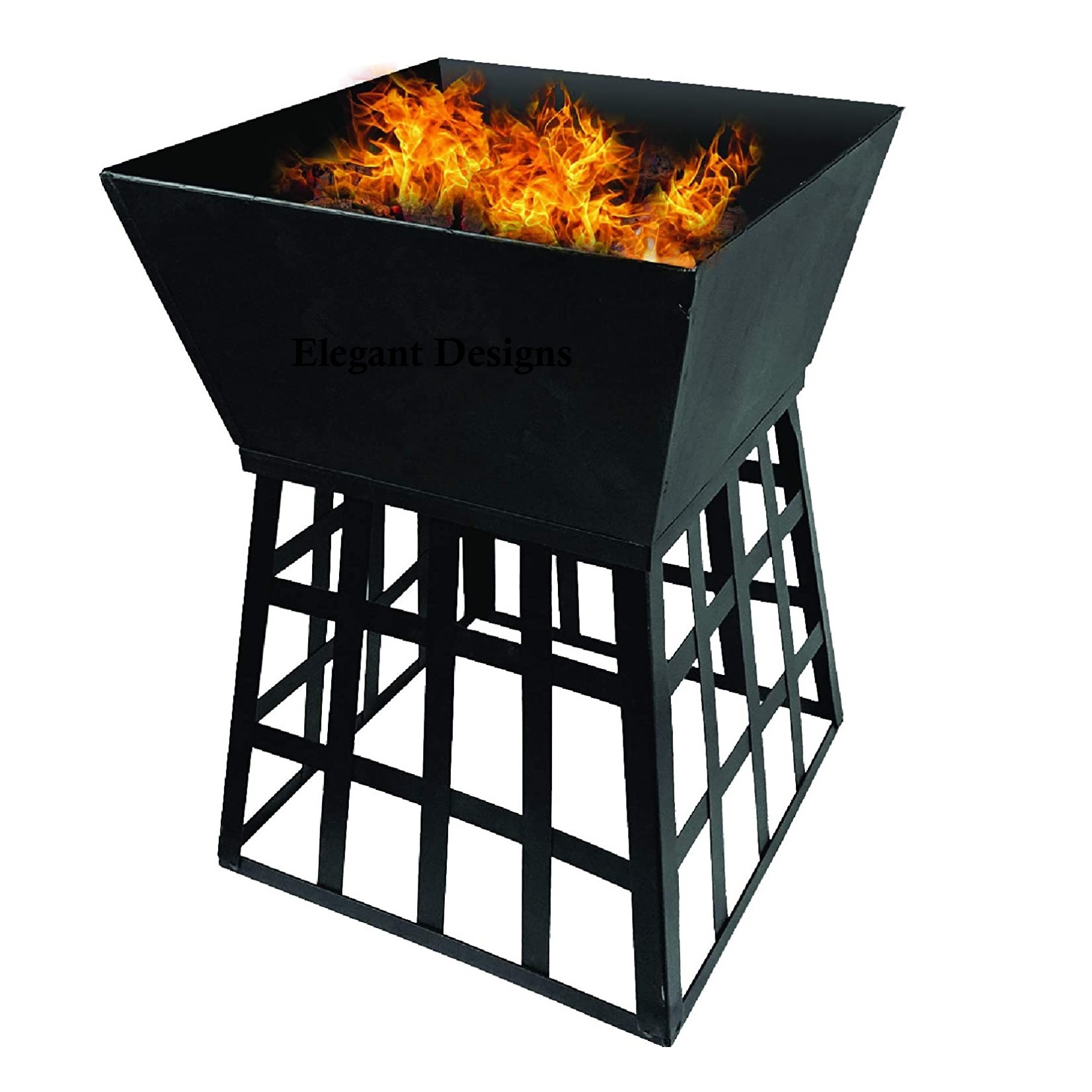 Luxury Metal Fire Pit Black Color Excellent Quality Handmade Fancy Fir Pit New Arrival Customized Shape Best Metal Fire Pit