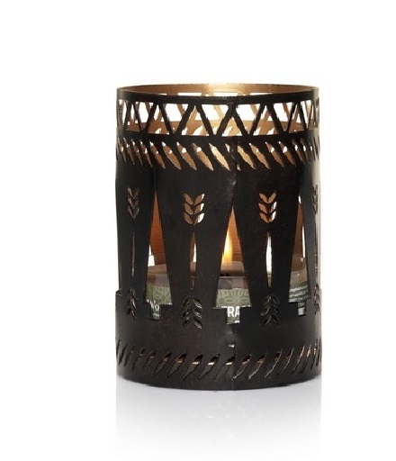 Copper Hammered Tealight Candle Holder Classic Decorative Indian Set Of Three Fancy Traditional Decorative Copper Tealight