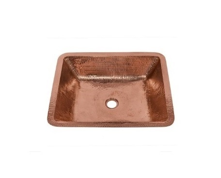 Pure Copper Bowl Sink Home Use Indian Traditional Elegant Design Indian Handmade Supplier Bowl Shape Heavy Weight Copper Basin