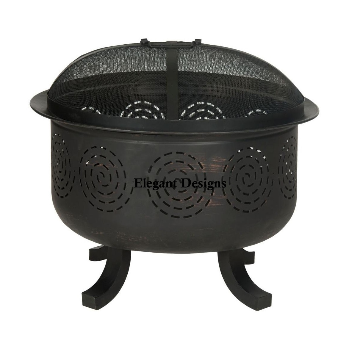 Metal Fire Pit With Lid Excellent Quality Wholesale Decorative Fire Pit Indian Stylish Garden Supplies Luxury Metal fire Pit