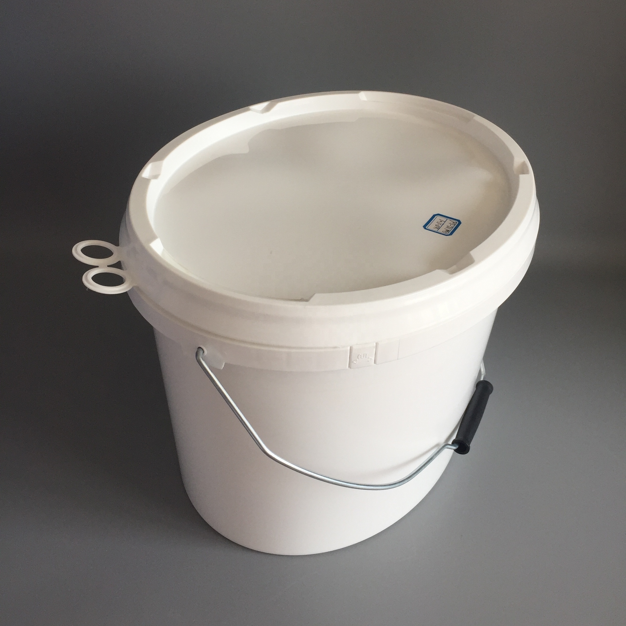 15l bucket plastic container with lid for paint ink oval plastic bucket 15 liter pails food grade