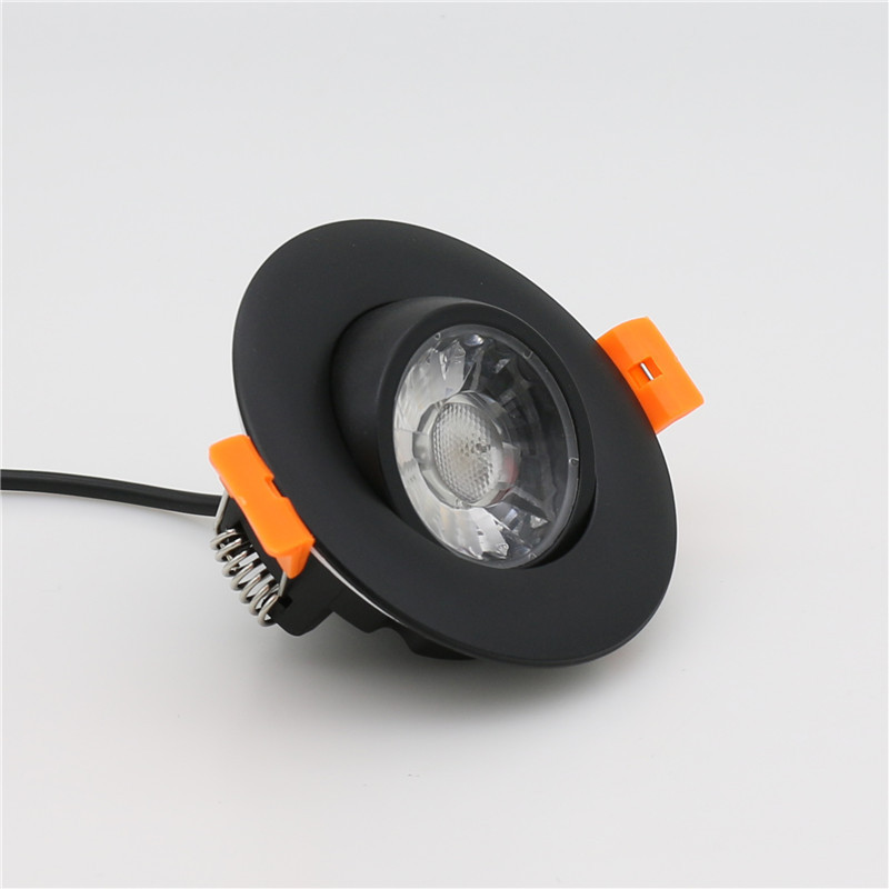 ETL CCT changeable 3inch 4 inch IP44 recessed led downlight