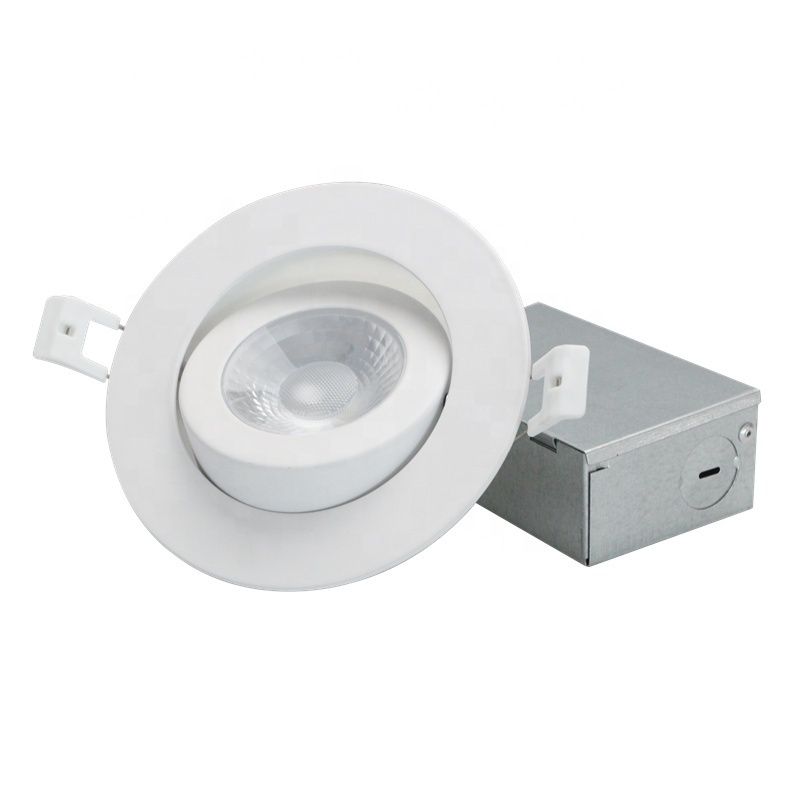 4 INCH 12W CCT Adjustable Recessed dimmable led gimbal light