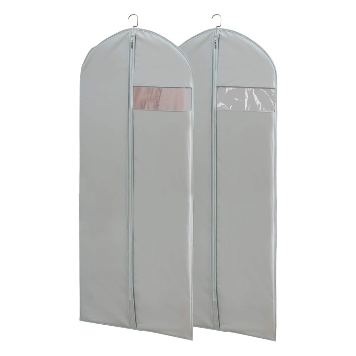 New Products Dress Bags for Gowns Long Dress Clear Garment Bag Cover with Clear Window and ID Card Holder for Suit Jacket