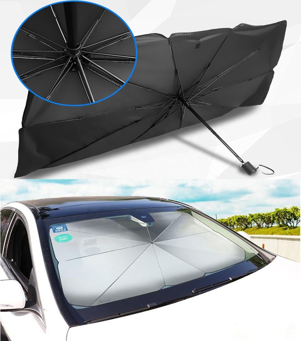 Foldable Car Sunshade Umbrella In Car Covers Car Umbrella Windshield Shades Vios For Front Windows