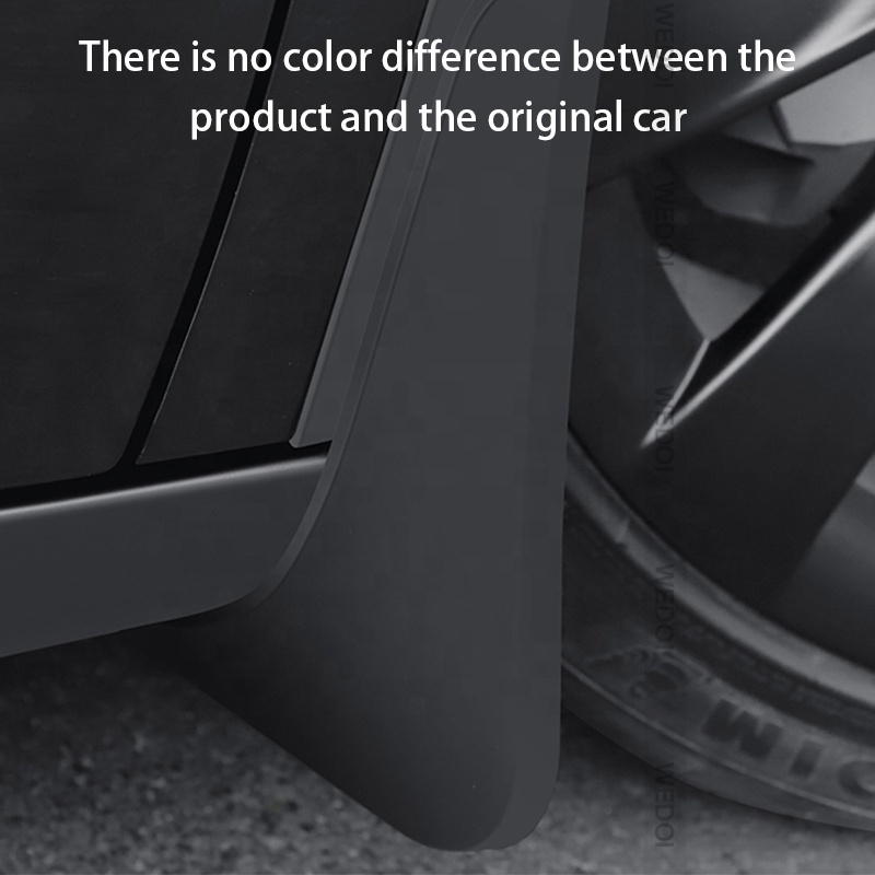 Wheel Arch Protectors Mud Guards Compatible   Accessories Splash Guards ABS Mudflap 2016-2021 For Tesla Model X