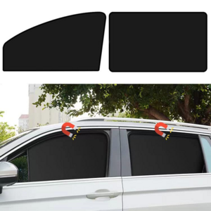 customized logo portable folding car sunshade Magnetic Car Sunshade for TOYOTA VIOS RAV4 PRIUS CAMRY COROLLA ALPHARD VELLFIRE