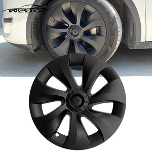 19 Inch ABS Wheel Covers HubCap For Tesla Model Y Wheel Cover Full Rim Cover Accessories