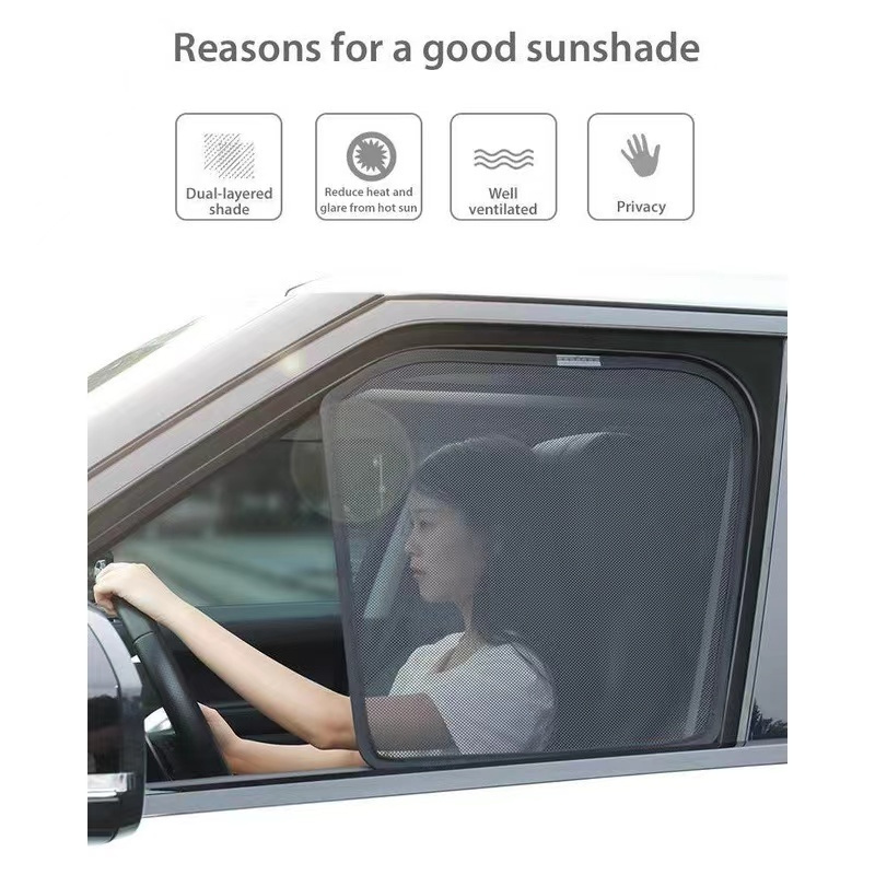 customized logo portable folding car sunshade Magnetic Car Sunshade for TOYOTA VIOS RAV4 PRIUS CAMRY COROLLA ALPHARD VELLFIRE