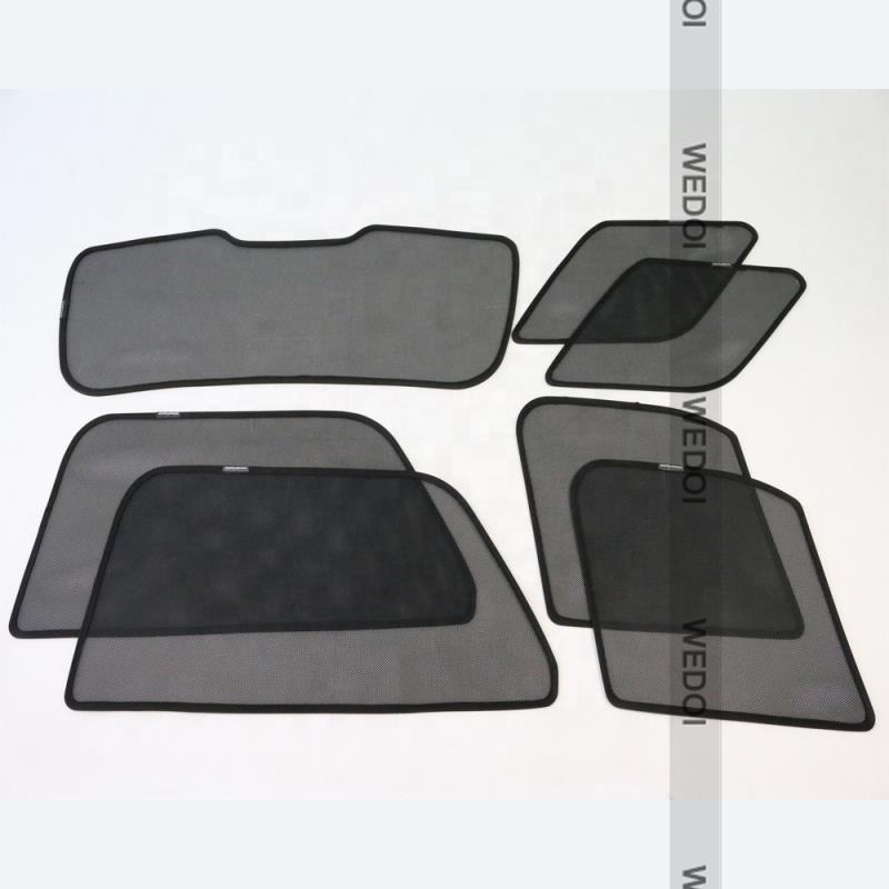 4PCS designer car accessories universal Customized Mesh Cars Sunscreen for Magnetic Side Car window Sunshade cover