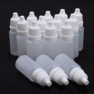 10 ml translucence pe plastic dropper bottle mini glue  eye drop bottle