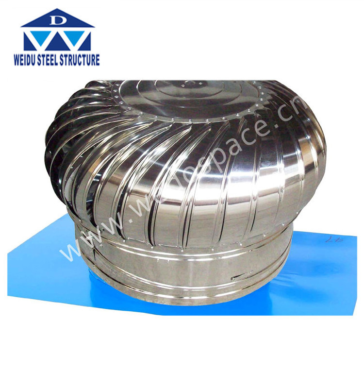 Turbine Exhaust Fan Industrial Exhaust Fan Roof Air Turbine Ventilators With 304 / 201 Stainless Steel