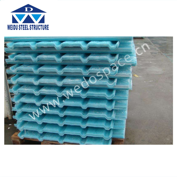 FRP fiberglass roof panel curved panels