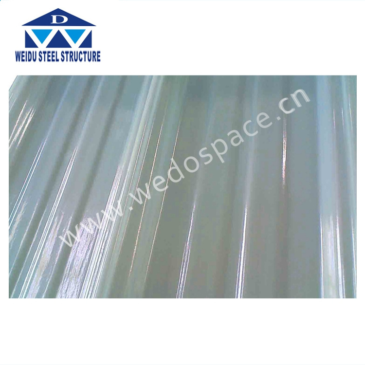 FRP fiberglass roof panel curved panels