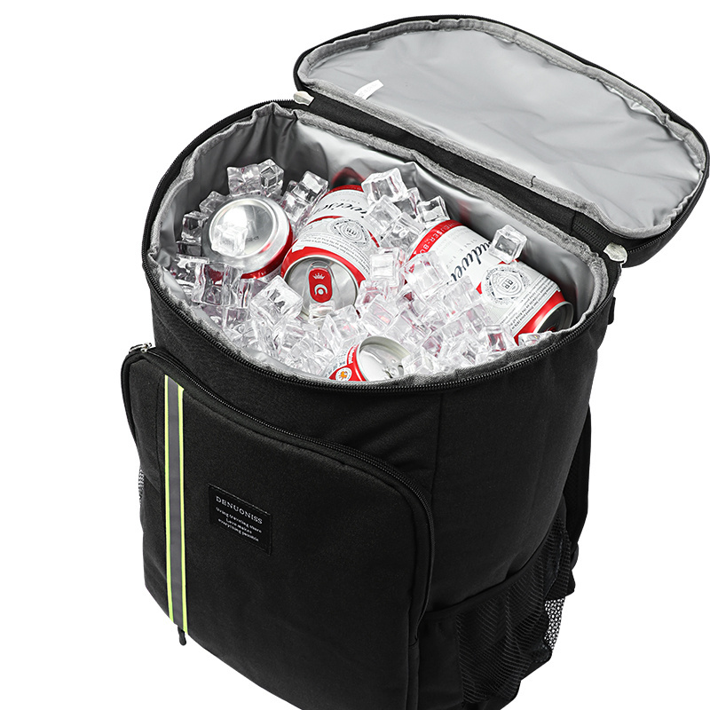 Customize Wholesale Outdoor Waterproof EVA Portable chest Picnic Keep Cold Insulated Cooler Ice Cream Backpack