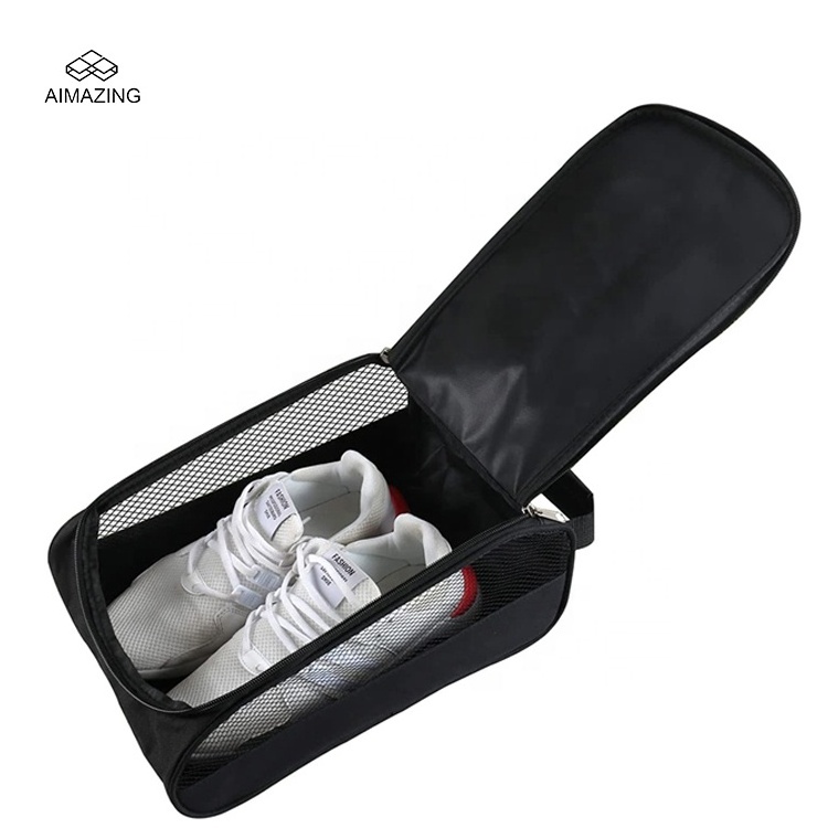 Wholesale OEM Portable Sports Shoe Bags Shoes Storage Bags Breathable Golf Shoe Bag