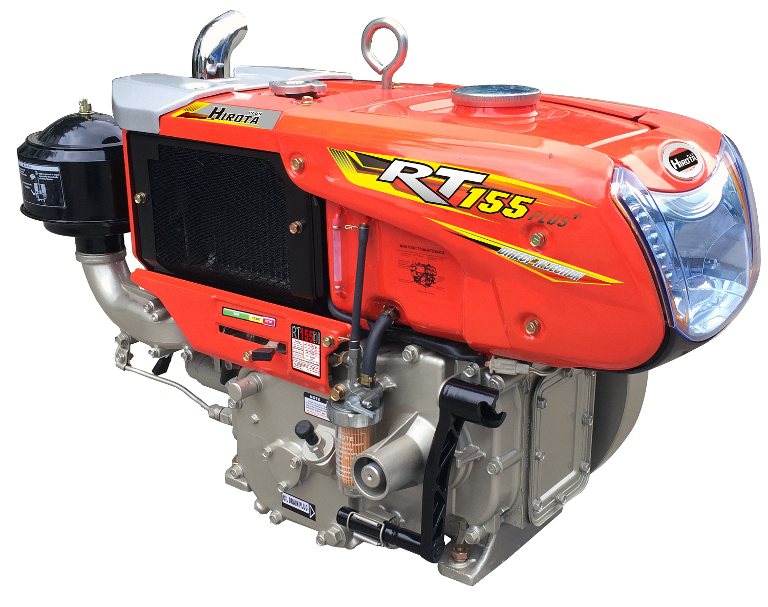 New Single Cylinder Four-Stroke 12HP Water-Cooled  Diesel Engine