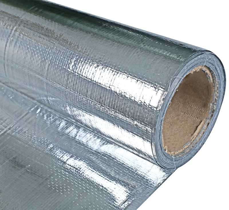 aluminum foil woven fabric insulation roof reflective thermal sheets heat resistant rolls