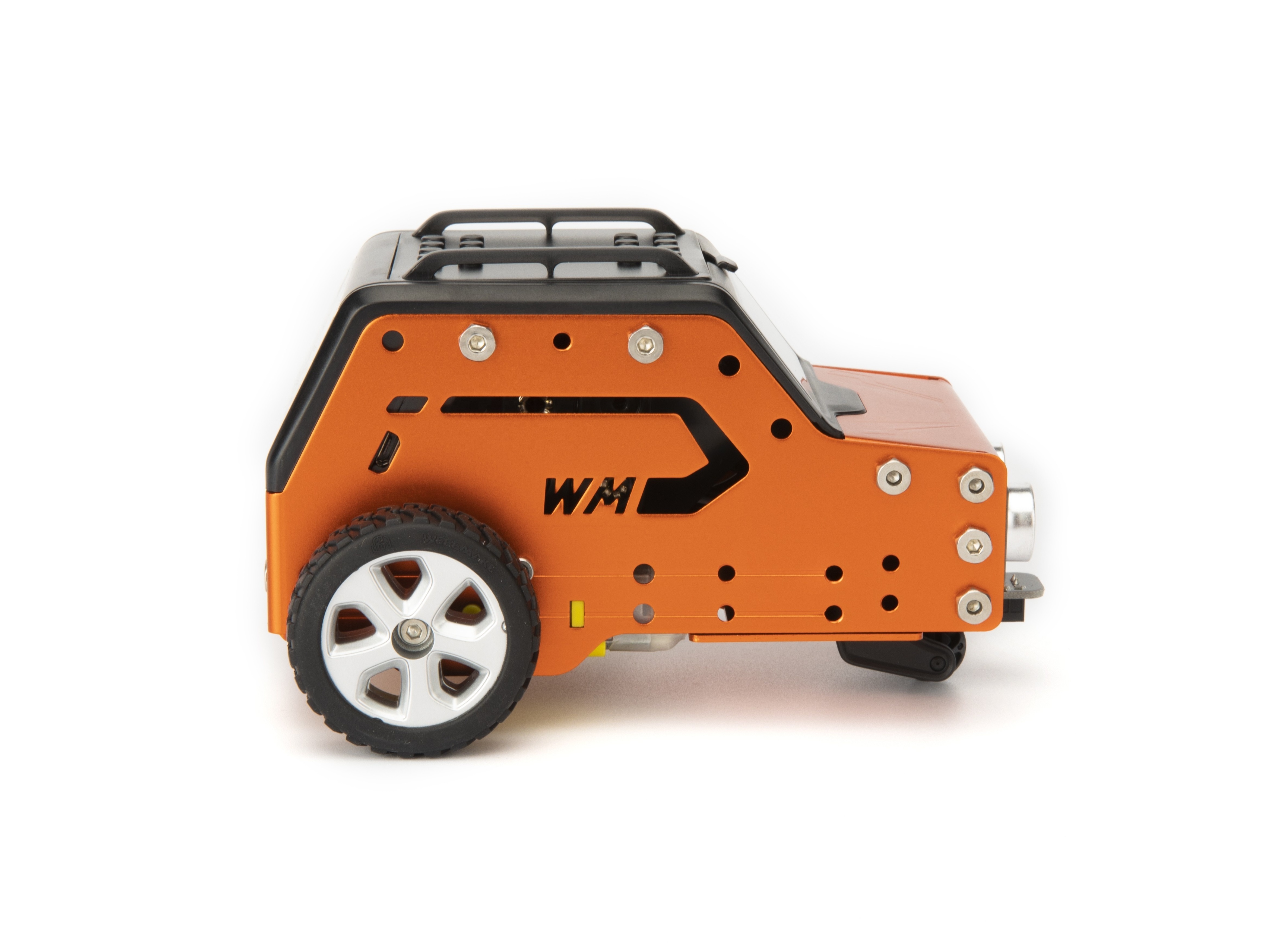 WeeeBot mini STEM Robot electric car for kid  diy educational toy with remote control power wheel